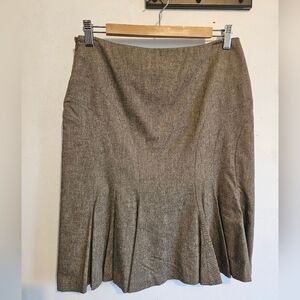 💥💲⬇️Club Monaco sz 6 tulip skirt wool blend career work Lined